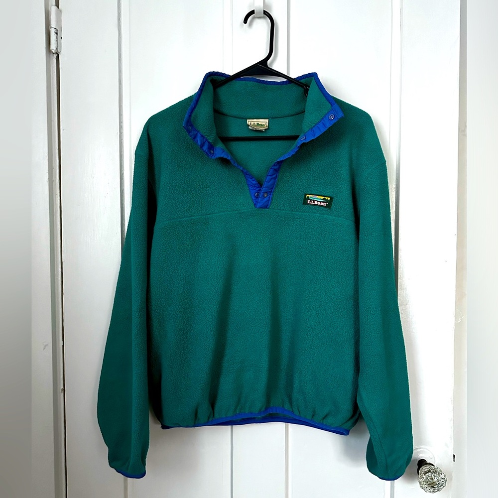 LL Bean Classic Fleece Pullover